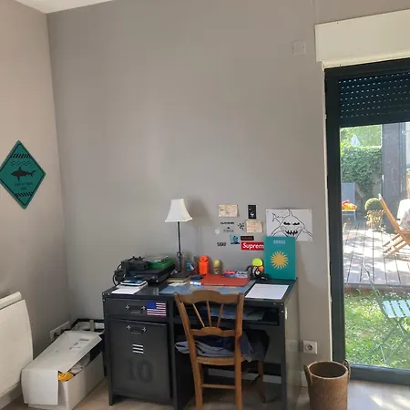 Homestay szállás Grande Dans Maison Individuelle Avec Jardin Le Mans
